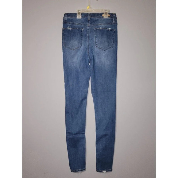 🌻🌻True Craft Distressed Skinny Jeans Size 5/27 waist - Picture 5 of 5